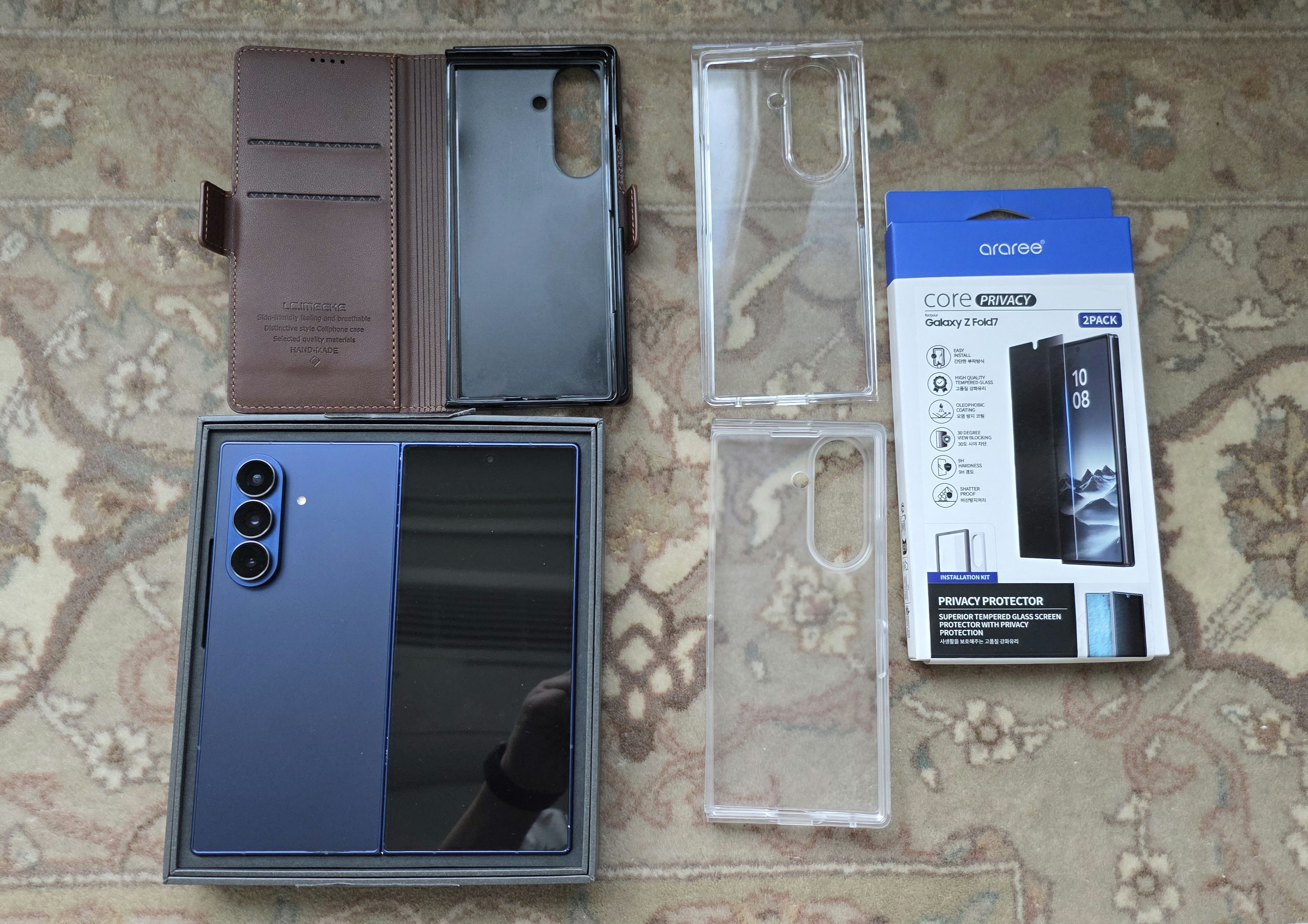 갤럭시 폴드7 512G 블루쉐도우판매합니다.