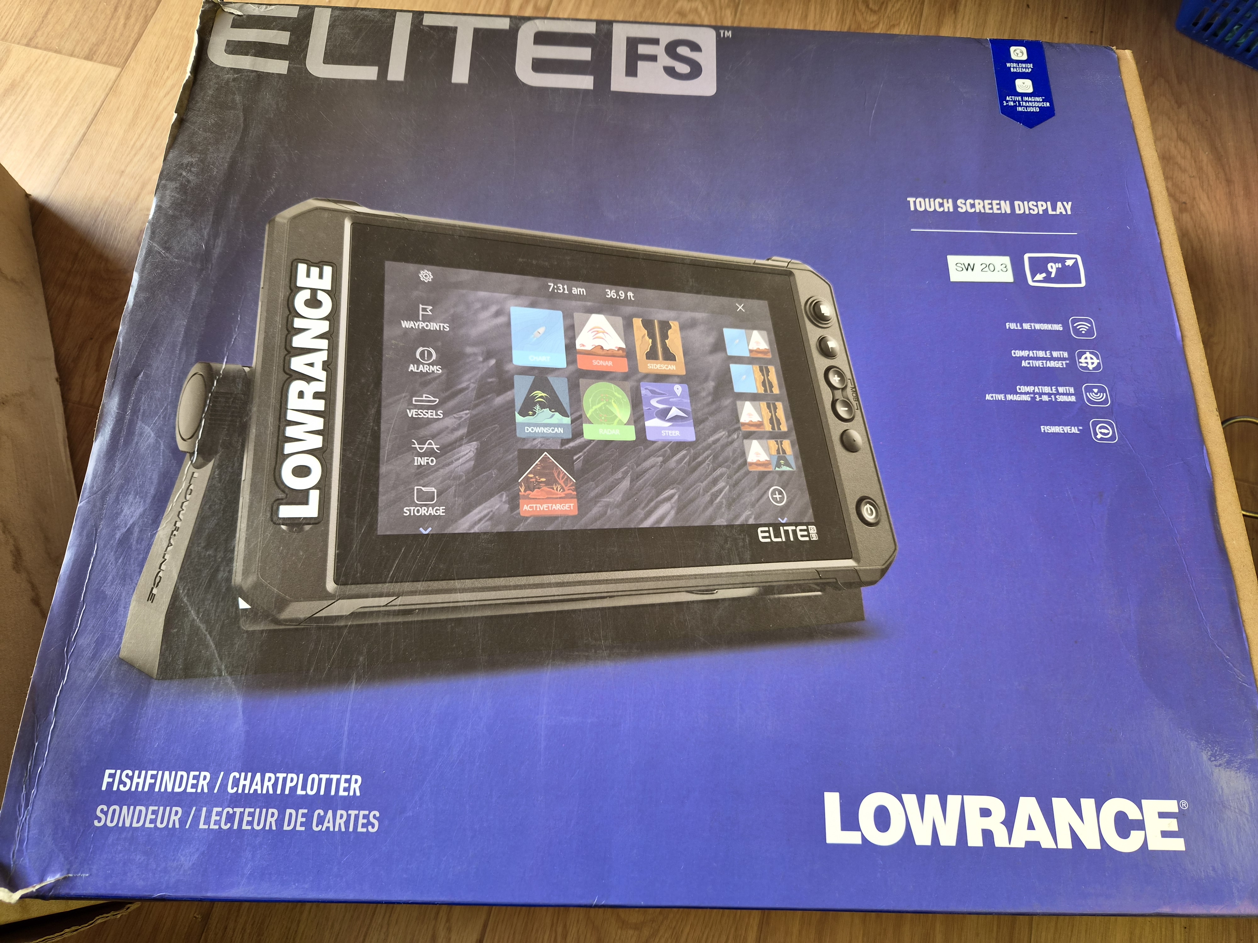 Lowrance Elite FS9 어군탐지기 | 경북 포항
