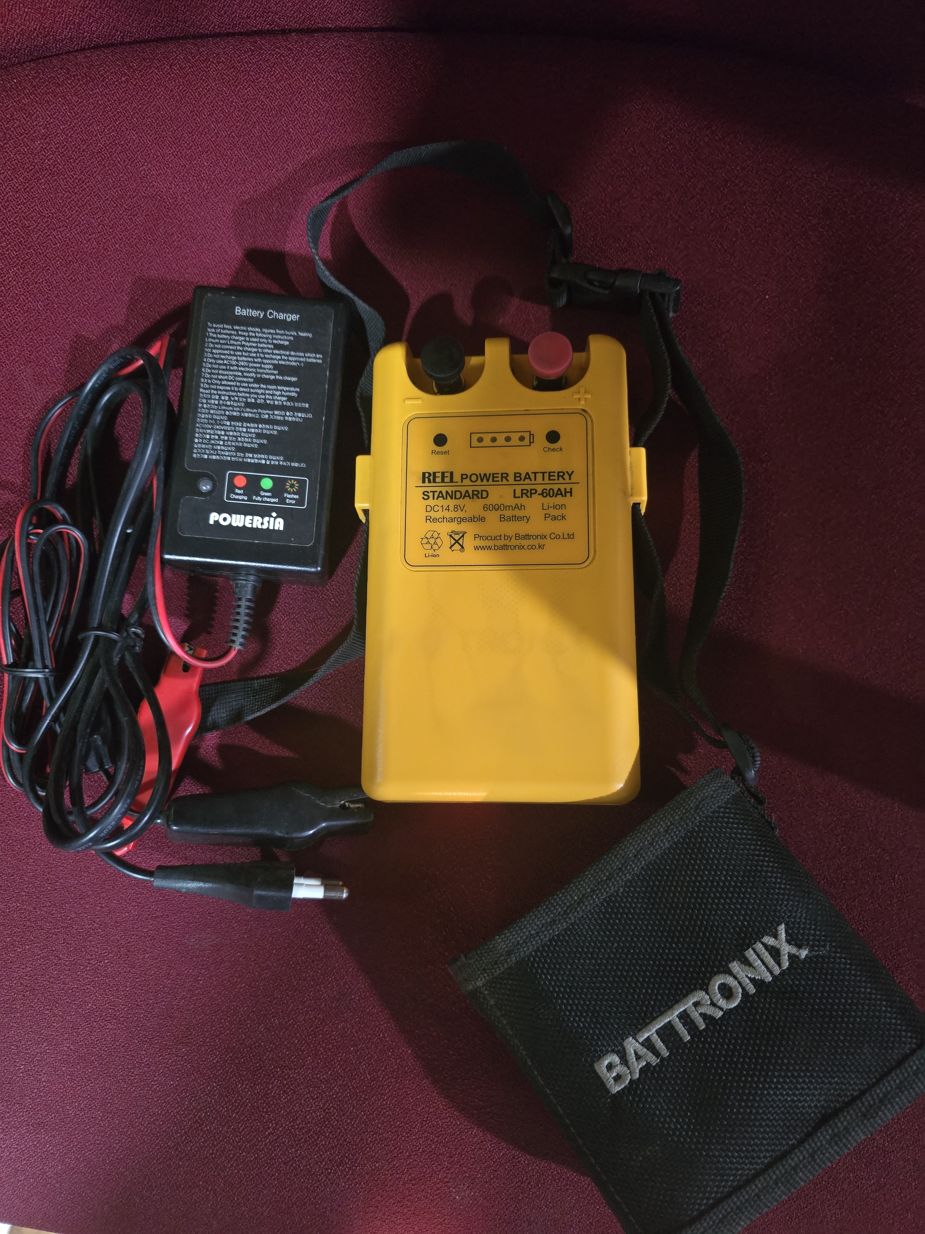 대용량 전동릴 배터리 BATTERY LRP-60AH 판매 | 화도읍